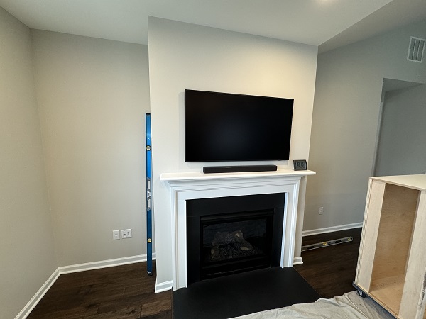 Before cabinet installation